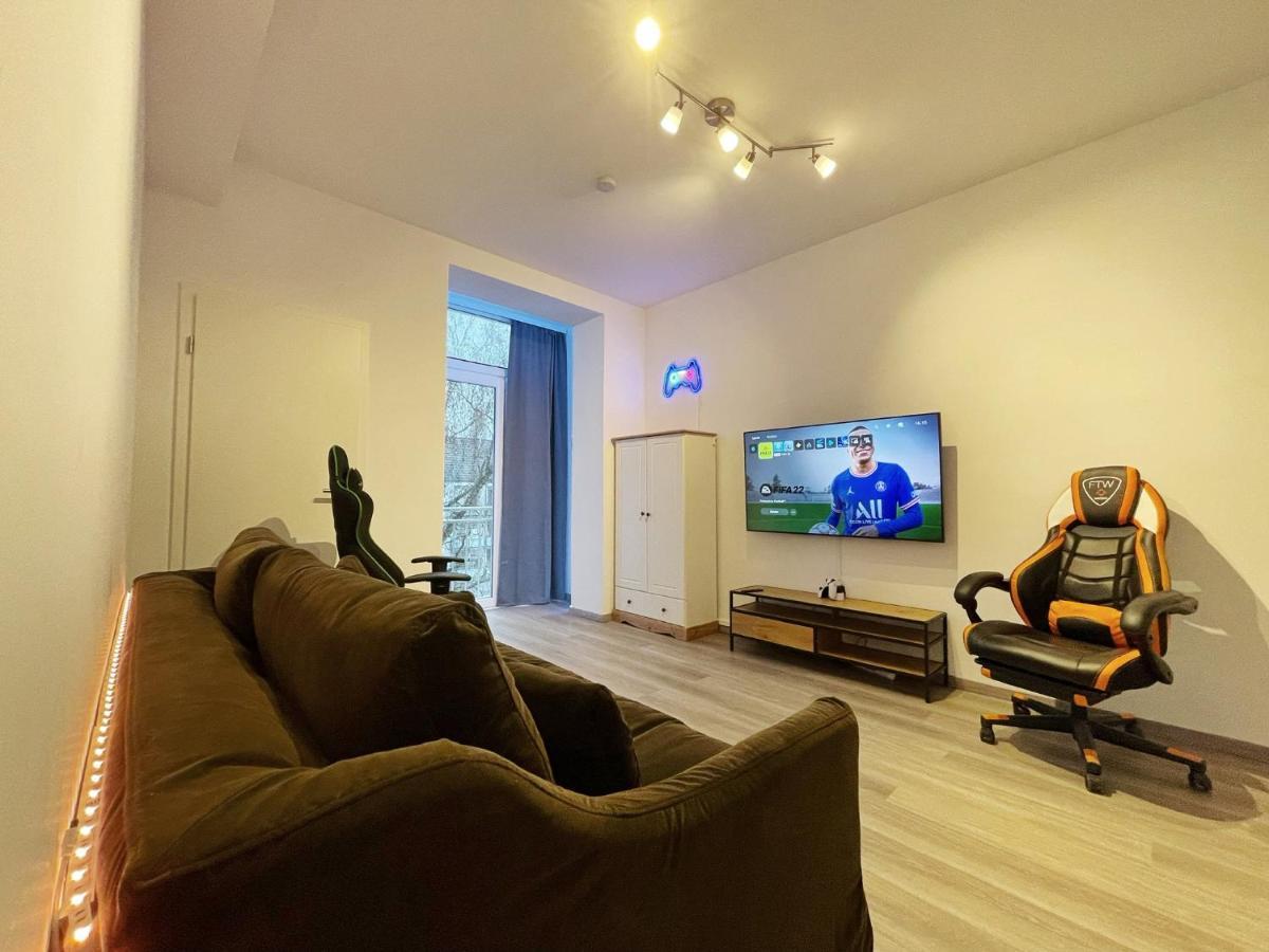 Jaybnb - Ps5 55 Zoll 4K Tv Gaming Apartment Dortmund Exterior foto